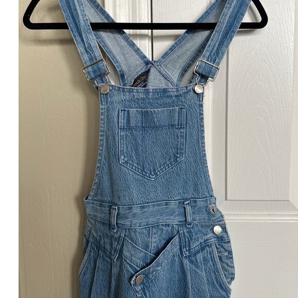 Vintage Panhandle Slim Denim Western Overalls 5/6 - Picture 2 of 8